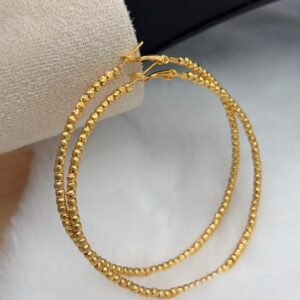 bead round earring