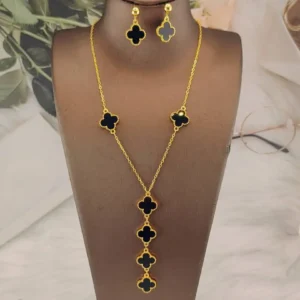 2 pcs of jewelry (BLACK)