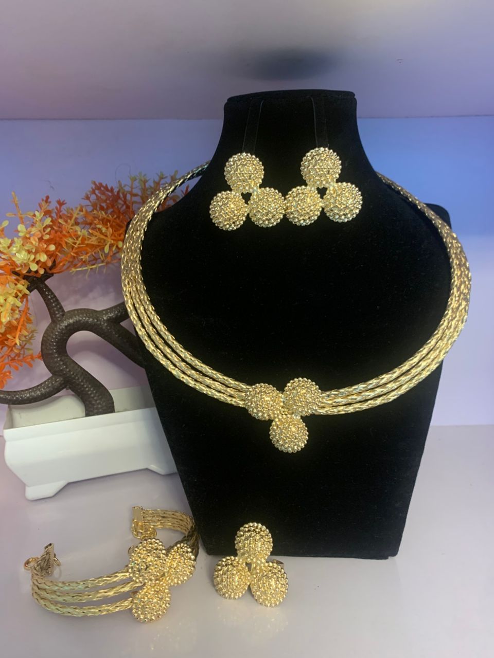 complete set of jewelry
