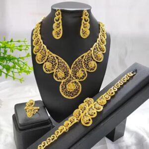 complete set of jewelry
